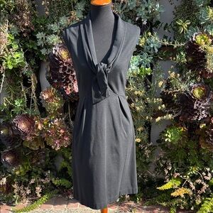 Theory Gray Sleeveless Sheath Dress